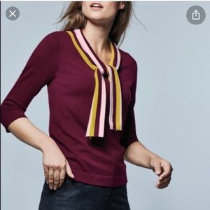 Boden tie neck sweater! Size 16
